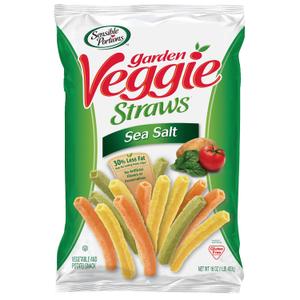 Sensible Portions Garden Veggie Straws, Sea Salt, 16 Oz (Pack of 6), BB 13 Jan 2026