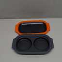 MACONEE Microwave Egg Fryer | Cooker & Poacher for Breakfast Sandwiches | Maker for 2 Eggs | Dishwasher-Safe & BPA-free