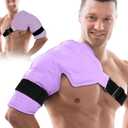 Comfytemp Shoulder Ice Pack Rotator Cuff Cold Therapy Wrap, FSA Eligible HSA, Gel Ice Packs for Injuries Reusable, Instant Cold Compress Shoulder Brace for Pain Relief, Surgery Recovery Gift (Large)