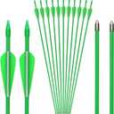 GPP 28-inches Fiberglass Archery Target Arrows - Practice Arrow or Youth Arrow for Recurve Bow
