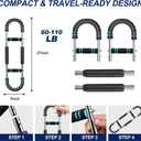 Twister Arm Trainer, 40-100lb Adjustable Arm Trainer for Men, Arm Trainer with Chest Workout Equipment, Forearm Triceps Chest Enhanced Exercise Strengthener, Portable Gym Home Fitness Equipment (Red)