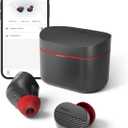 PHILIPS TAA5508 Wireless Earbuds,True Wireless Headphones with Noise Canceling Pro,Quality Sound,28 H Battery Life,Fast Charging,Bluetooth 5.3,Multipoint Connectivity,IPX5,for Sports,App Control,Black