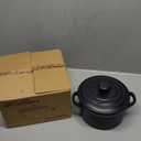 LE TAUCI 3 Quart Ceramic Dutch Oven - Lightweight, Non-Toxic, No Seasoning Needed- Oven, Microwave & Dishwasher Safe, Dutch Oven Pot with Lid for Sourdough, Soup & Stew, Midnight Blue