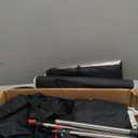 33 Inch Collapsible Travel Dog Crate for Medium Large Dogs, Portable Dog Crate 4-Door Foldable Soft Kennel with Durable Mesh Windows for Indoor & Outdoor Travel, with Storage Bag,Black