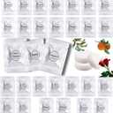 Car Air Freshener Refills, 30 Pcs Individual Package Car Air Vent Clip Replacement Pads Solid Fragrance Scent Air Freshener Refill Tablets (Rose+Osmanthus+Tangerine)