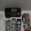 VTech IS8128-31 Super Long Range 3-Handset DECT 6.0 Cordless Phone for Home with Answering Machine, 2300 ft Range, Call Blocking, Bluetooth Connect to Cell, Intercom, 3 Handset, Graphite 