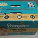 Pampers Swaddlers Diapers, Size 1 (8-14 lbs), 96 Count, Absorbent, Keeps Baby Dry and Comfortable, Skin Safe Disposable Baby Diaper 