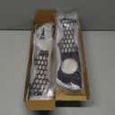 Fog Light Grille, 2pcs Car Front Bumper Fog Light Grilles, Black ABS Lower Side Fog Lamp Grill for Audi A4 B6 2002-2005