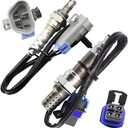2X Oxygen O2 Sensor (Only fit L4 L5 L6 Engine) for 2006 Buick & Chevrolet & GMC & Isuzu 2006 Canyon Envoy XL Colorado Trailblazer EXT Rainier I-280 I-350 Upstream + Downstream