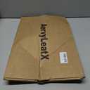 Vinyl Placemats Set of 6-1217.7 Inch Waterproof & Heattable Placemats, Fall Faux Leather Wipeable Outdoor Table Mat for Dining, Kitchen, Indoor Outdoor Use (Coffee, Cowhide Grain)