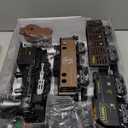 Electric Train Set Steam Train Toys with Remote Control Christmas Train for Under The Trees with Smokes,Light & Sounds, for 3 4 5 6 7+ Years Old Kids