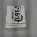 Wireless Replacement Charger Base Compatible with Philips Sonicare Electric ToothbrushToothbrush Charger for Philips HX6100, HX3000, HX6000, HX8000, HX9000,Portable, IPX7 Waterproof (Black)