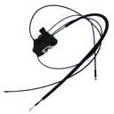 Sliding Door Latch Lock Actuator with Cable for Right Passenger Side Slide Door 68226180AD Compatible with RAM ProMaster Cargo Van 1500 2500 3500 2014 2015 2016 2017 2018 Door Parts