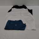 3 Pack Women's Silk Tank Tops Satin Camisole Sleeveless Work Undershirt Dressy Scoop Neck Shirt Lady Sateen Blouse (XX-Large, Black, White, Blue Green)