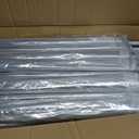 50 Pack Clear Wedding Umbrellas, Windproof Auto Open, 35.4-Inch POE Canopy
