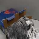 Bedsure Heated Blanket Throw Blanket - Fast Heating Electric Blanket, Soft Flannel Heated Throw with 4 Time Settings, 6 Heating Settings, Warm Gifts for Grandma & Grandpa & Seniors (50x60, Grey)