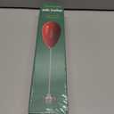 Rechargeable Milk Frother Handheld, Travel Portable Frother Wand for Coffee, USB C Electric Whisk with Stand & Case, Waterproof Hand Drink Mixer for Lattes, Cappuccino, Matcha, Egg (Black)