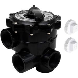 Hayward SP0715ALL VariFlo Side-Mount Control Value, Black