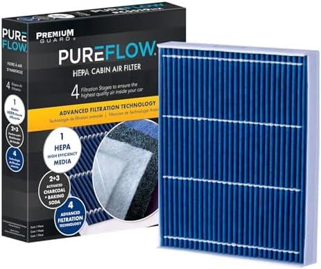PureFlow HEPA Cabin Air Filter PC8214HX|Fits 2022-21 Ford F-600 Super Duty
