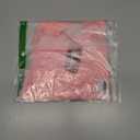 Noomelfish Girls Lace Short Sleeve T-Shirts Kids Summer Cute Tops Blouse(5-12 Years) (Pink, M)