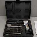 Ingersoll Rand 121-K6 Super Duty Air Hammer Kit, 121/Q Tool Plus 6 PC Chisel Set with Storage Case, Touch Trigger for Max Control, 3000 BPM