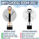 32" Tall Non-Breakable Pooper Scooper for Large Dogs - Lightweight, Foldable Design with Extra-Long Handle (Orange)