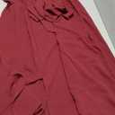 SCOMCHIC Womens Plus Size Formal Dresses Off The Shoulder Wedding Guest Cocktail A-Line Split Maxi Dress with Pockets, Burgundy 2XL