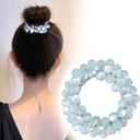 The pink beaded bracelet that doubles as a hair tie Small Youth