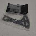 Universal Motorcycle License Plate Bracket With Light Motorcycle License Plate Holder Mount Frame Half Moon Curved Side Tag Bracket For rebel 500 Ruckus YZF R6 R7 R8 Vulcan S 650 MT03 MT09 TW200