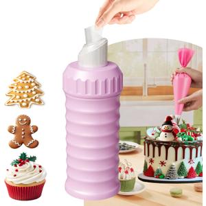 Piping Bags Organizer, Piping Bag Dispenser Holds 8" - 16" Piping Bags, Piping Bag Holder for Cake Decorating