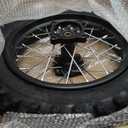 14" Front Wheel Rim Tire Assembly for 50cc 110cc 125cc Dirt Bike tao TTR SSR CRF Apollo 12mm Axle Includes 190mm Steel Brake disc 60/100-14 Tire Tube