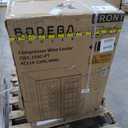 BODEGA 24 Inch Wine and Beverage Refrigerator, Dual Zone Wine and Bar Beverage Cooler, Commercial Black Bar Cooler With 2 Glass Doors, Bar Fridge Hold 19 Bottles and 57 Cans,Built-In or Freestanding. (Silver)