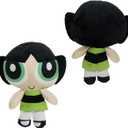 3pcs 22cm/8in Power Plush Girl Toy Cute Stuffed Plush Doll for Kids Fans Christmas Birthday Gifts