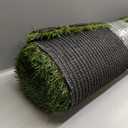 4FTX7FT Realistic Indoor/Outdoor Artificial Grass/Turf, Olive Green/Yellow, 4' x 7', Green/Olive Green/Yellow