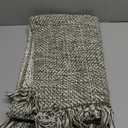 Hallway Runner Rug, 2' x 6' Hand-Woven Reversible Washable Entryway Rug, Olive Green/Cream Cotton Modern Farmhouse Laundry Room Rug Long Carpet for Bathroom Sink Foyer Bedroom