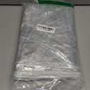 Clear Vinyl Tarp 3.3'x8.2' Clear Tarps Heavy Duty Waterproof 14 Mil Thicken Transparent Waterproof Tarpaulin Clear Tarps with Grommets for Covering Garden Plant Patio Greenhouse Tarp