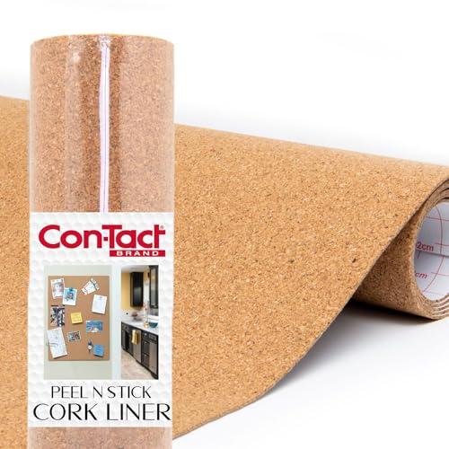 Con-Tact Brand Cork Roll, Self-Adhesive, 12" x 4', Set of 2