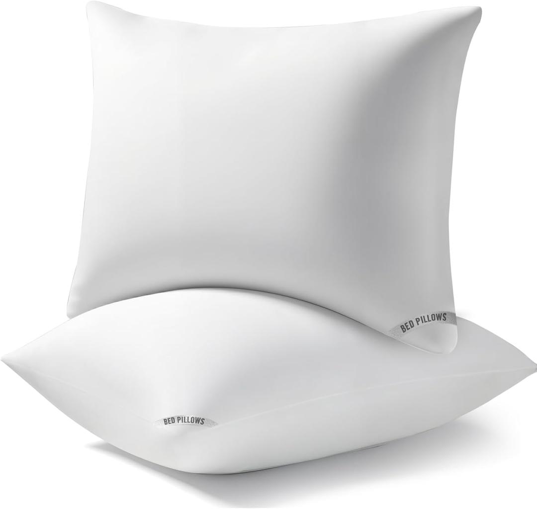 Piwaal Luxury Hotel Pillows for Sleeping 2 Pack,Bed Pillows Queen Size Set of 2,Down Alternative Filling,Pillows for Back,Stomach and Side Sleepers