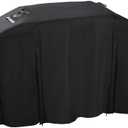 Griddle Cover for Blackstone 28in ProSeries Grill,Rip-Proof Upgraded Heavy Duty Material 60in Culinary Griddle Cover,Waterproof UV & Fade Resistant Flat Top Gas Grill Cover with Strap and Two Zippers
