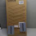 Gashell Wire Shelf Covers, Bamboo Wire Rack Covers for Pantry, Closet (5pcs, 26" W x 12" D)