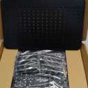 TV/Monitor Riser Desktop Stand, Flat Screen, Sturdy Metal Laptop Computer Shelf for Printer, iMac, 3 Height Adjustable PC with Mesh Platform , 2 Pack