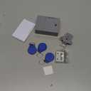 Battery IC Card Sensor Digital Cabinet Lock Drawer Lock File Cabinet Smart Lock DIY Keyless Cabinet Drawer Lock Without Perforate Hole for Drawers, Cabinet, Doors, Wardrobe