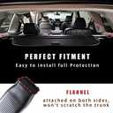 Muslogy for CR-V 2025 2024 2023 Trunk Cargo Cover Retractable Rear Trunk Security Cover Shield Shade Compatible with 6th Generation Honda CRV and CRV Hybrid 2023+