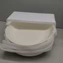 MALACASA 10" Large Pasta Bowls, 56 OZ White Salad Bowls Soup Bowls, Porcelain Serving Bowls Set of 4, Large Kitchen Bowl Plates Pasta Plates, Microwave & Dishwasher Safe, Series REGULAR