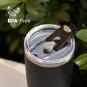 20 oz Tumbler Lids for Yeti, SUNWILL, WETOWETO Tumbler and More, 2 Pack Spill Proof Lids for 20oz Tumblers, Cup (Green)