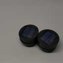 4 Pack Solar Light Replacement Top, 2.76 Inch Waterproof Solar Lantern Light Parts for Outdoor Garden, Pathway, Yard Lights & Decor (Fits Lanterns with 2.36 to 2.76 Inch Openings)