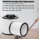 DXVC6910 Replacement Filter for DEWALT 6-16 Gallon DXV06P DXV09P DXV10P DXV10PL DXV10SA DXV12P DXV14P DXV16P Wet/Dry Vacuum Cleaners 2 Pack