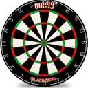 ONE80 Gladiator Dartboard with Top-Grade African Sisal and Sword Edge Staple Free Wire Spider for Maximum Scoring Potential and Less Bounce Outs