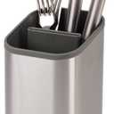 Joseph Joseph Duo Stainless Steel Silverware Flatware Drainer, Kitchen Utensil Organizer