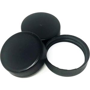 nicebottles Screw Caps, 38/400, Black - Pack of 20 - Compatible 12oz Beverage/Sauce and Gallon Jugs nicebottles Screw Caps, 38/400, Black - Pack of 20 - Compatible 12oz Beverage/Sauce and Gallon Jugs